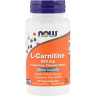 Аминокислота NOW FOODS L-CARNITINE, 500 мг - 60 капсул NS0072