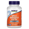 Омега NOW FOODS ULTRA OMEGA-3, 500 EPA / 250 DHA, 90 капсул NS26207